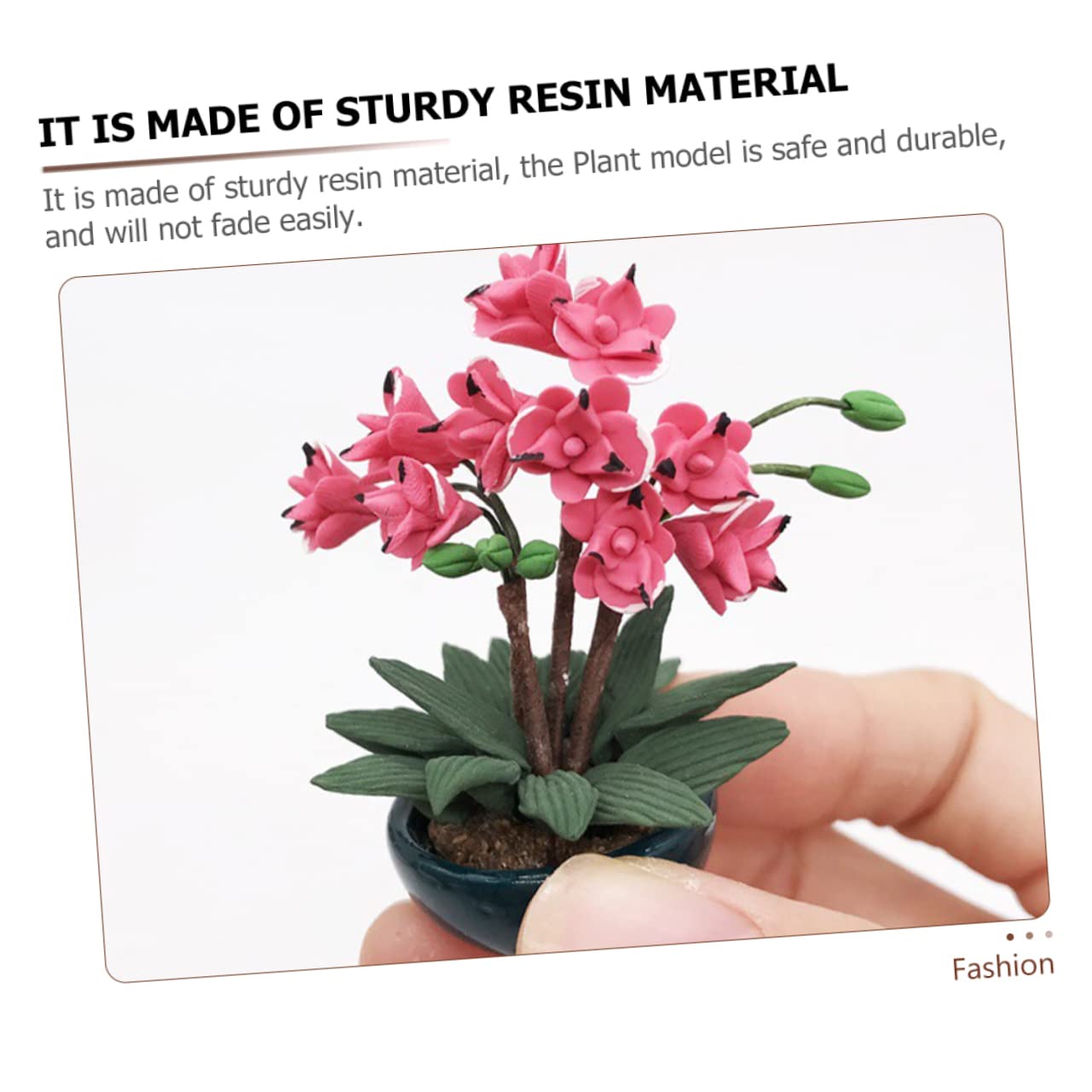 Operitacx 5stücke Miniatur Blumen Gras Modell Landschaft Künstliche Pflanzen Für Szenerie Miniature Bonsai Zubehör Für Spieltische Und Landschaftsgestaltung