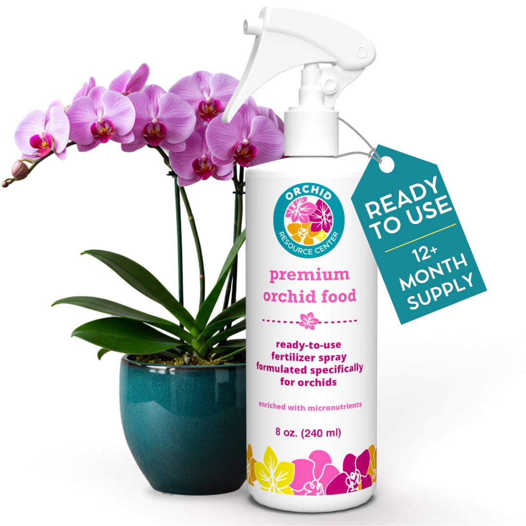 - Orchid Fertilizer Spray – Nourishing Liquid Plant Food Mist for Healthy Orchids – Easy-to-Use Nutrient Boost for Vibrant Blooms & Healthy Roots – Made in USA – 8 oz