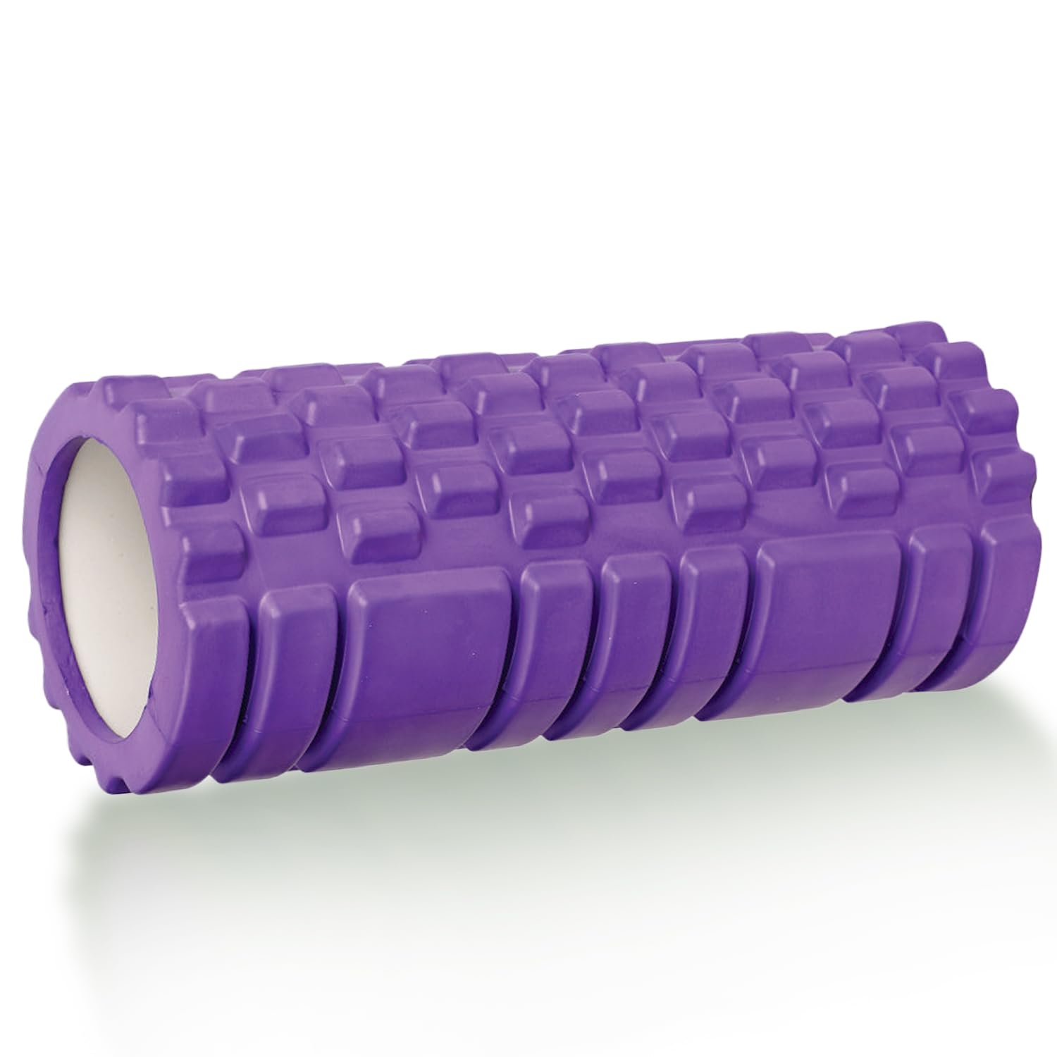 Airavat Foam Roller-High Density Exercise Roller for Deep Tissue Muscle Massage, Muscle and Back Roller for Fitness, Physical Therapy, Yoga and Pilates, Foam roller 33cm, Gym Equipment (Purple)-image-32