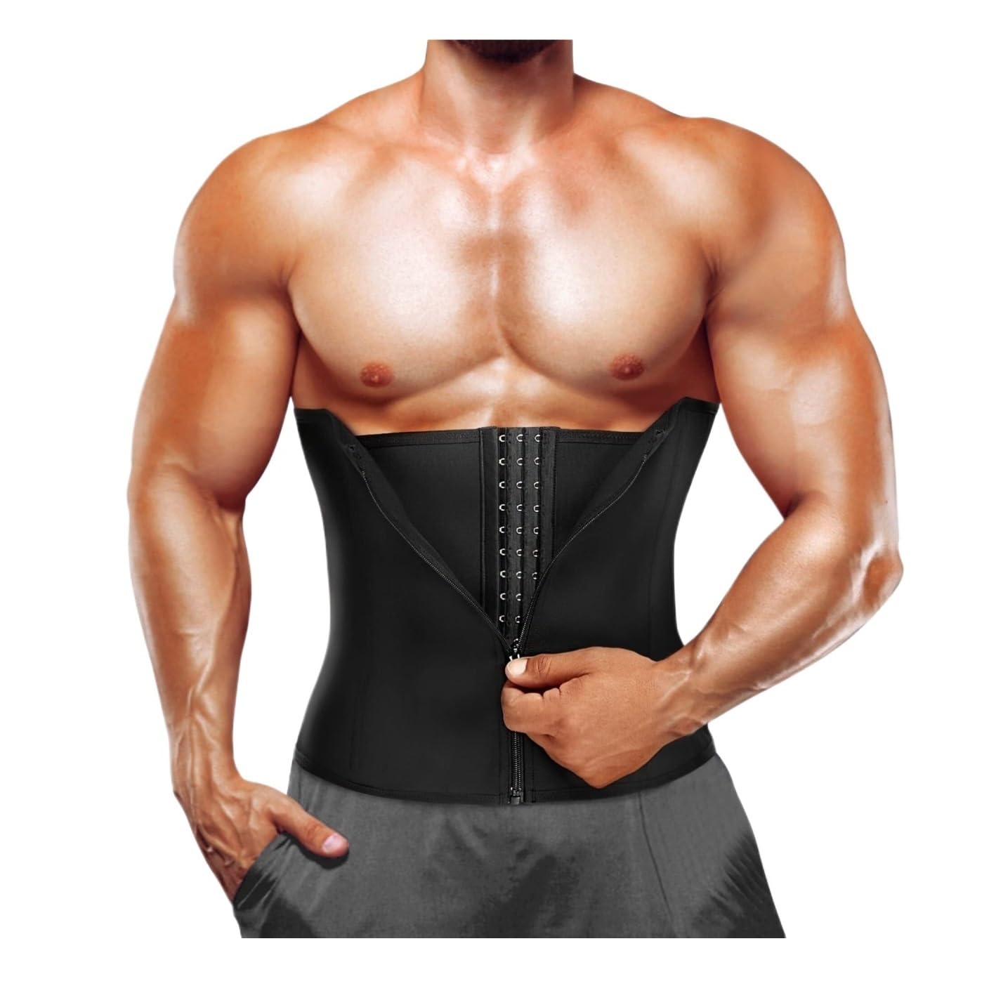 Faja Lumbar Faja Reductora De Cintura, Faja Moldeadora De Abdomen, Faja Deportiva, Faja Reductora De Abdomen Cinturón Apoyo Lumbar(Large)