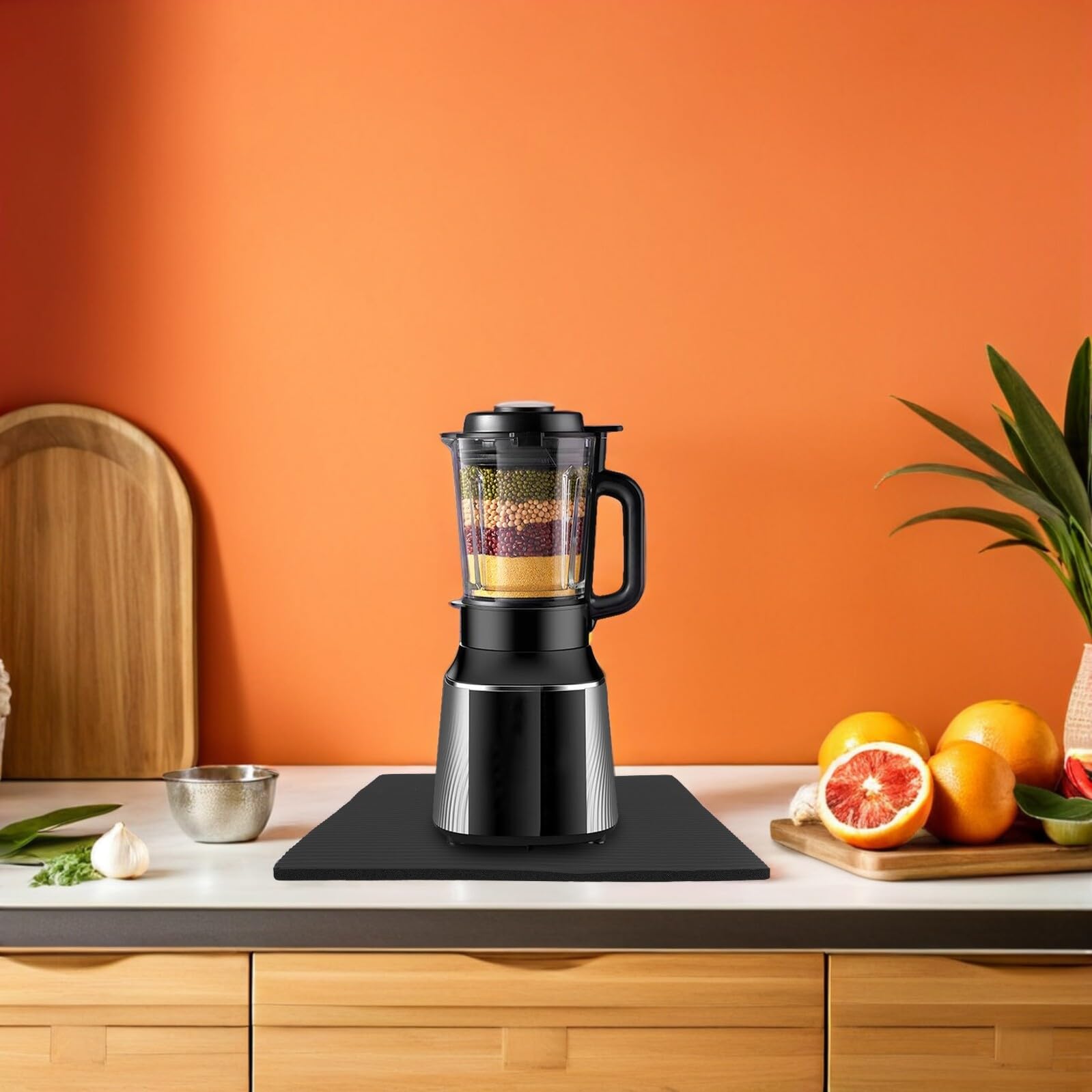 Antivibrationsmatte Für Mixer 13.00In Schalldämmende Rutschfeste Stoßdämpfermatte Für Küchengeräte Geräuschreduzierung Und Vibrationsdämpfung Für Leises Kochen