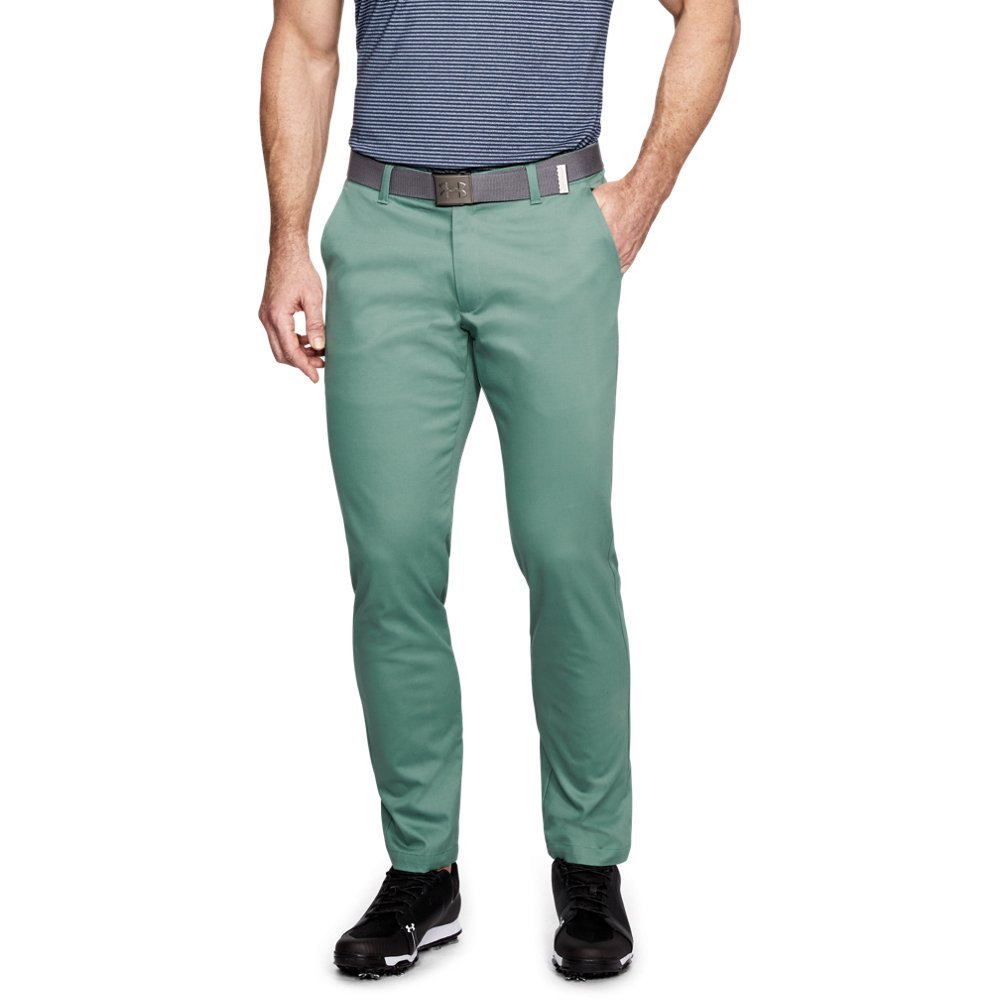 Under Armour Men's Aegean Green/ Aegean Green Showdown Chino Tapered Golf Pants, /, 32W X 32L
