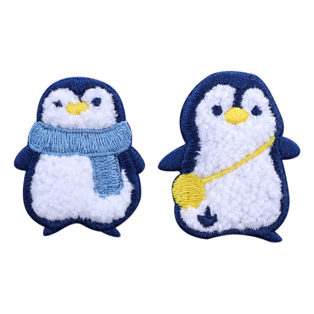 Amazon.co.jp: かわいい ワッペン シール 2枚入り 漫画の動物