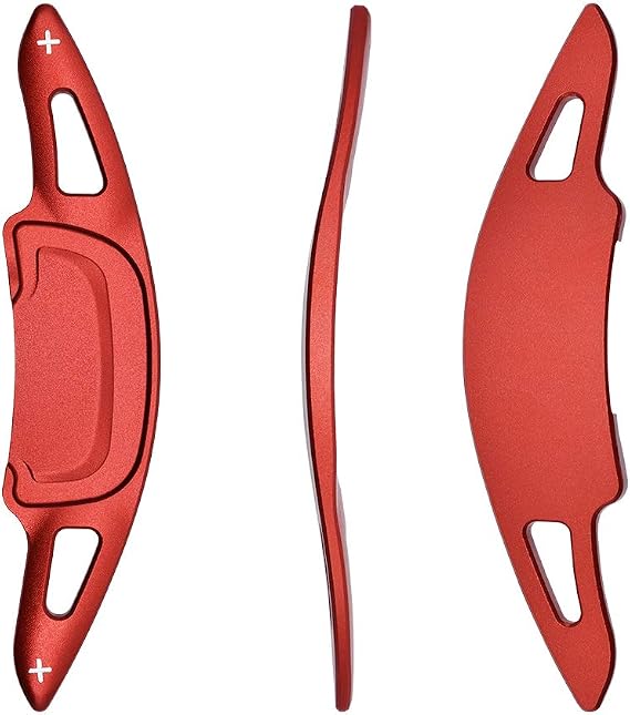 Sports Red Replacement for mazda3 Axela Mazda 3 2020 2021 Aluminium Alloy Shift Paddle CNC Billet Steering Wheel Shifter Paddlers Extension