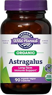 Oregon's Wild Harvest, Astragalus, 90 Vegetarian Capsules