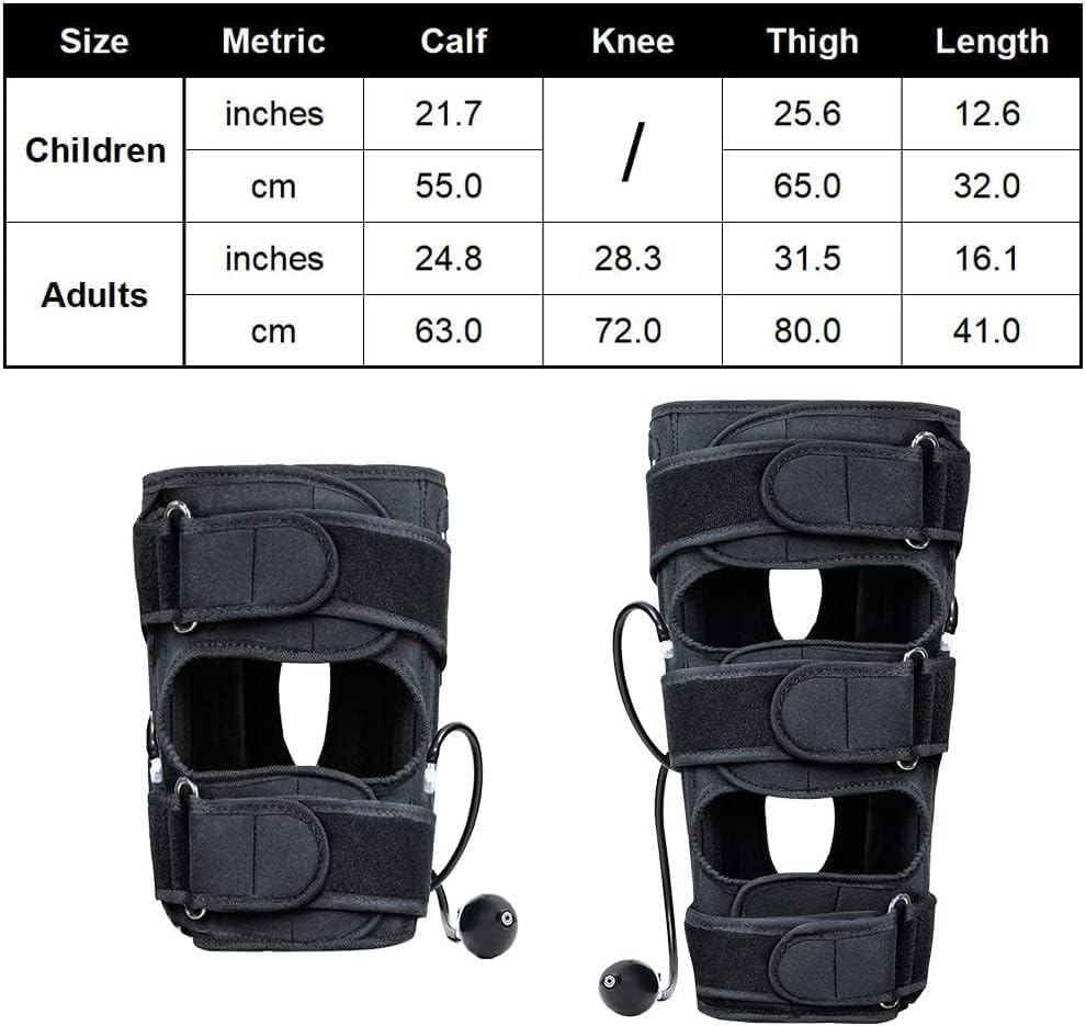 Sangles bandage redresseur jambe avec système correcteur réglable