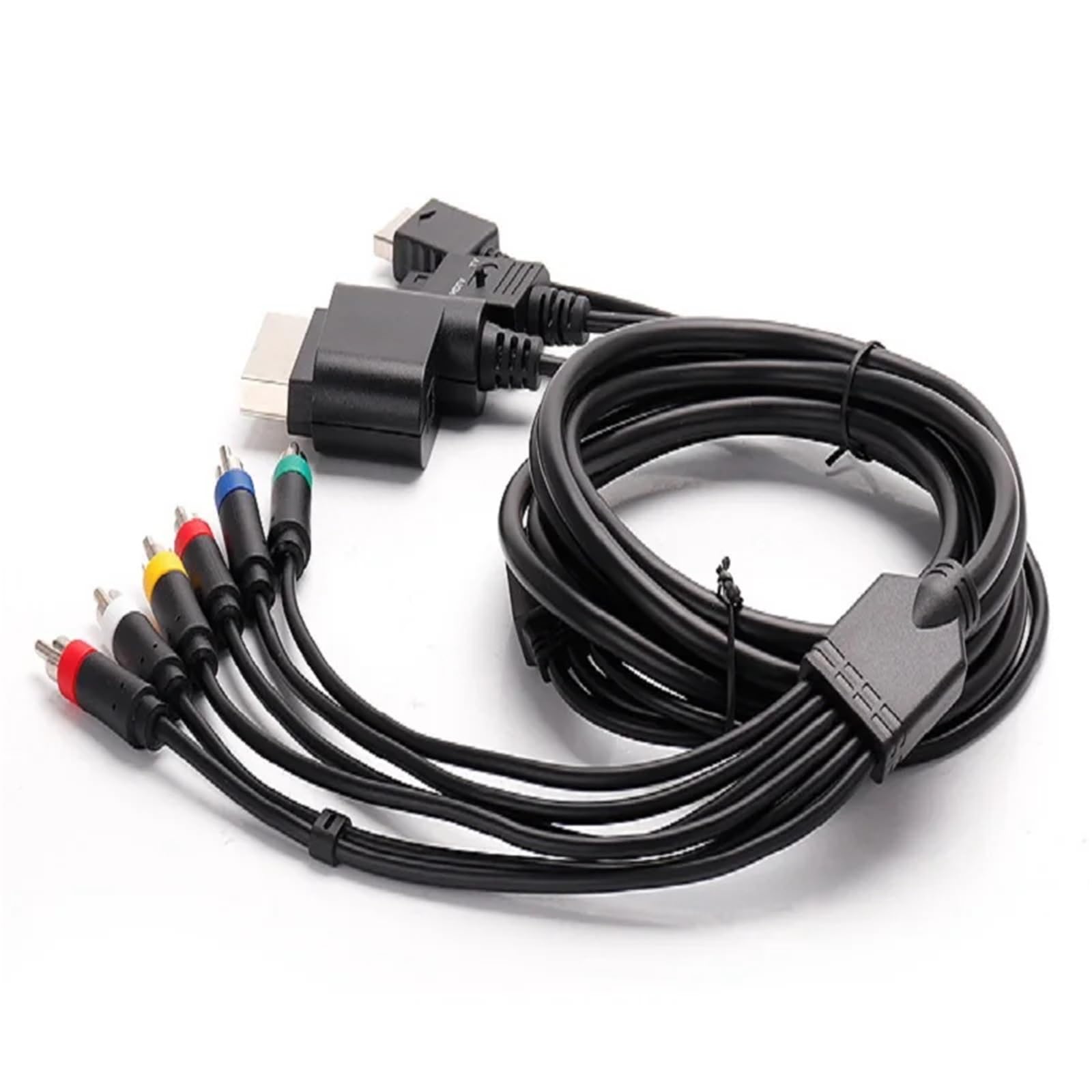 Wieloskładnikowy kabel AV 1,8 m, kabel S-Video do PS2/3, PS3, 360, Wii/WiiU, akcesoria do gier.