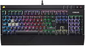 Corsair Strafe RGB Tastiera Meccanica Gaming, Cherry MX Brown, Retroilluminato RGB Multicolore, Italiano QWERTY, Nero [Italia]