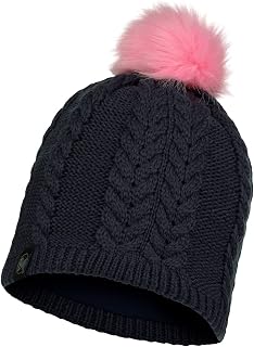 Buff Nina Sabbia Lilla, Cappello Lavorato a Maglia e Polare per Bambini Donna