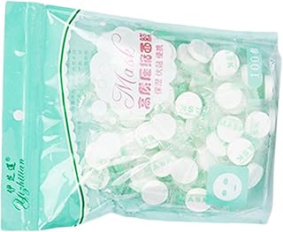 minkissy Máscara Facial Papel De Limpeza Facial Tecido Não Tecido Para Cuidados Com A Papel Facial Papel Facial Descartável Máscara Comprimida Máscara Facial Tecido Facial