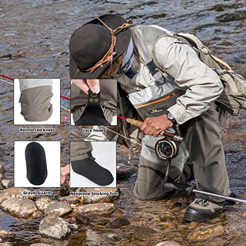 Drycode Fishing Waders, Chest Waders For Men And Women, Waterproof Stockingfoot Waders For Fishing #TOP4