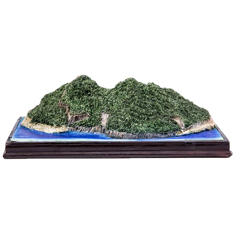 Figurines Îles Diaoyu de Chine : sculpture moderne chic pour décoration de salon haut de gamme