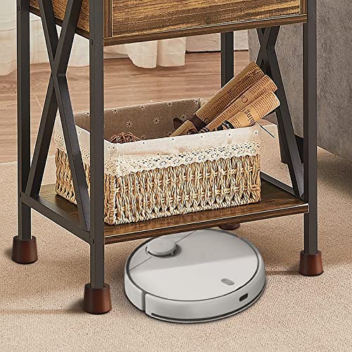 Koikey Wooden Furniture Bed Risers - 3 Inch Circle Heavy Duty Furniture Height Extenders Lifts For Sofa Couch Desk Chair Table Base Raising Space, Convenient Store And Cleaning, Pack Of 4 #TOP6