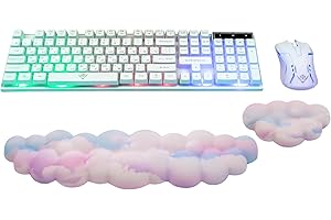 Cloud Wrist Rests for Enhanced Typing Comfort
