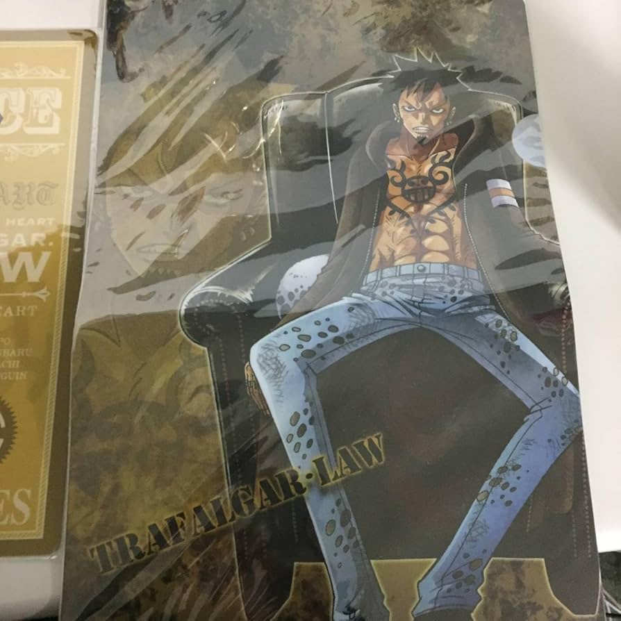 ONE PIECE トラファルガー・ロー キャベンディッシュクリアファイルセット ONE PIECE トラファルガー・ロー キャベンディッシュクリア