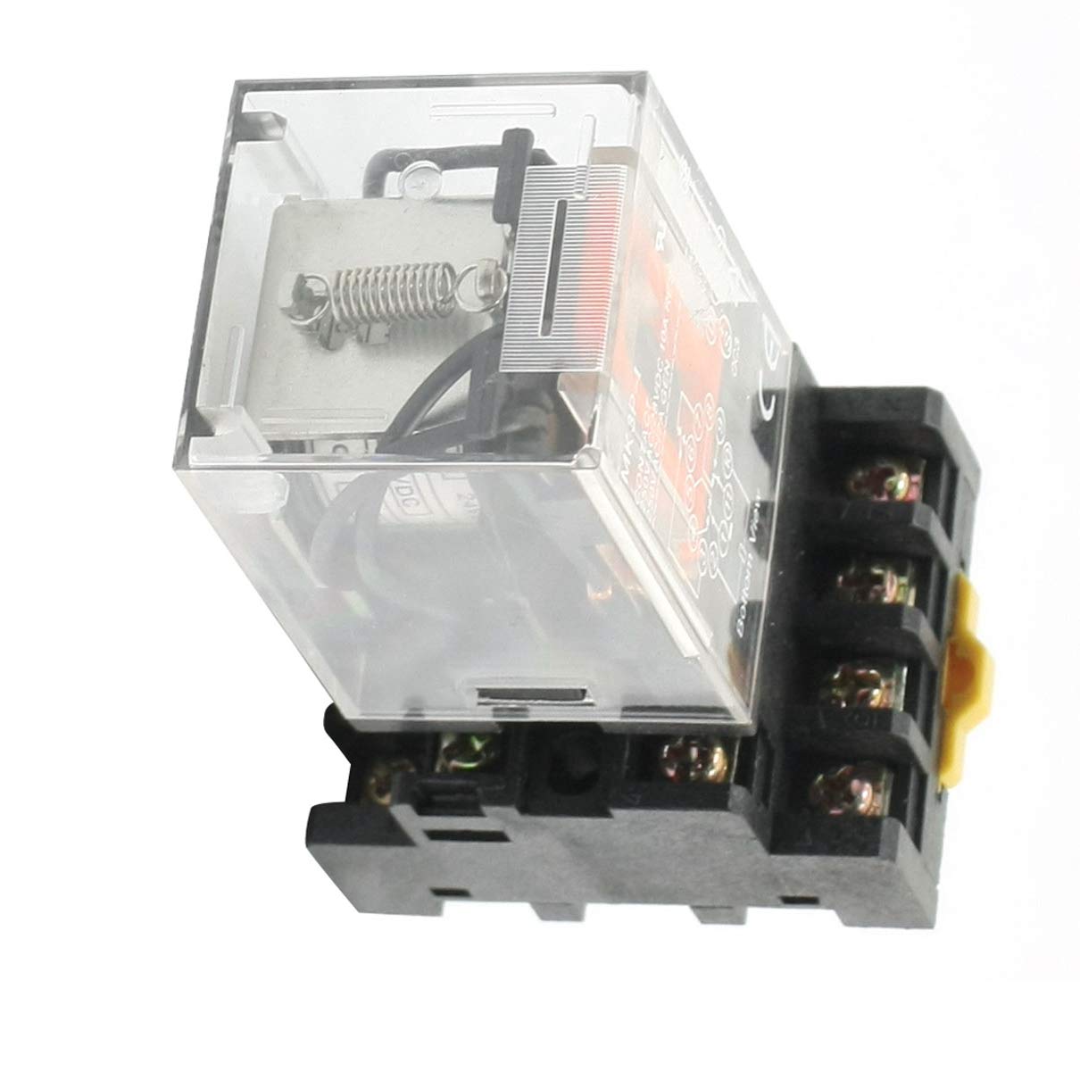 Aexit Motor Control Relays 11 Pin 3PDT 3P2T DIN Rail Power Relay DC