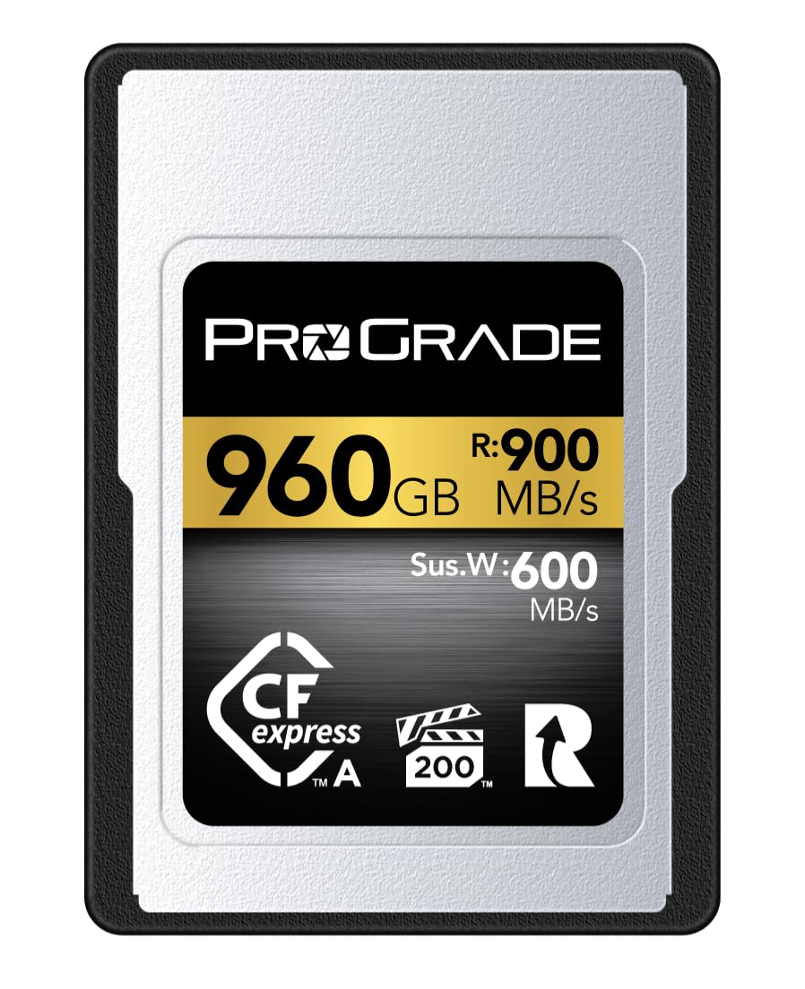 Amazon | ProGrade Digital CFexpress 2.0 Type A GOLD 960GB メモリー