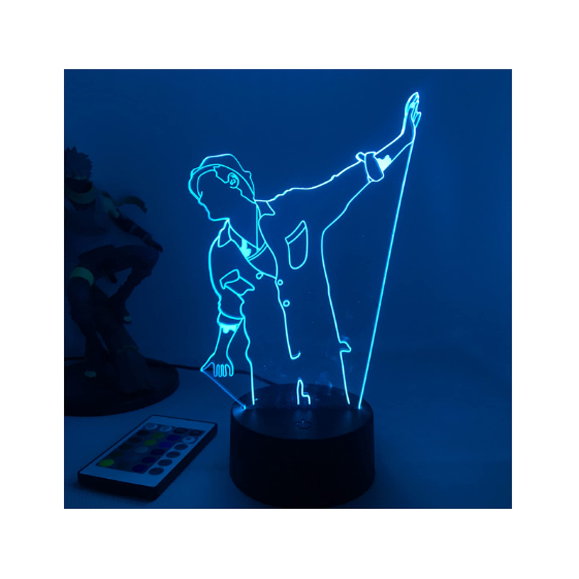 3D-Nachtlicht, Harry Styles, Geschenk für Fan Dekoration, Schlafzimmer, LED-Licht, Touch-Sensor, Schreibtischlampe, die Farbe wechselt, Harry Styles (16 Farben - 32)