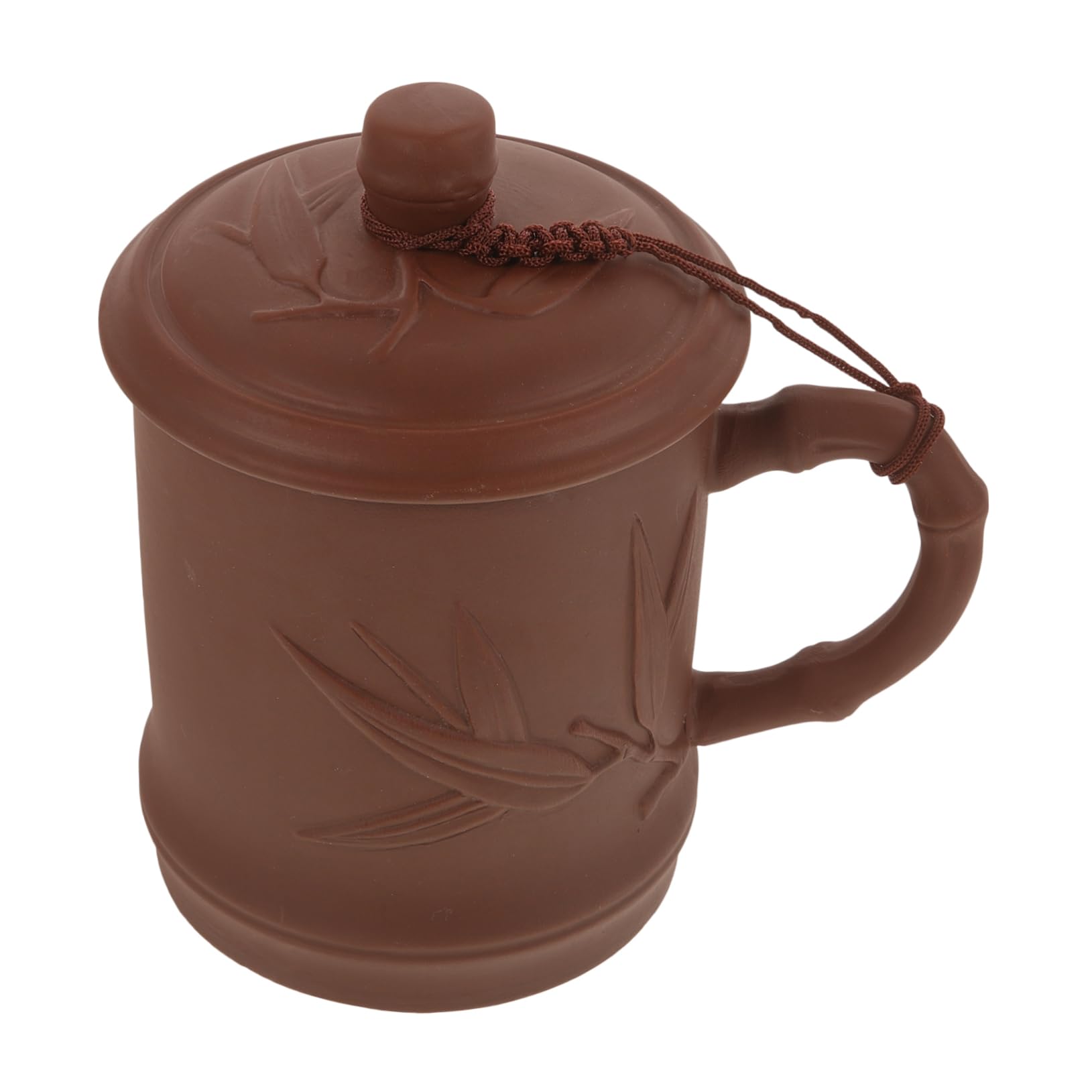 Tasse à thé chinoise en céramique 420ml avec couvercle et poignée pour recevoir vos invités