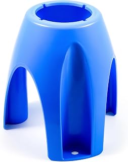 Camco Soporte universal para filtro de agua para exteriores, para RV, cámper y accesorios de viaje, color azul
