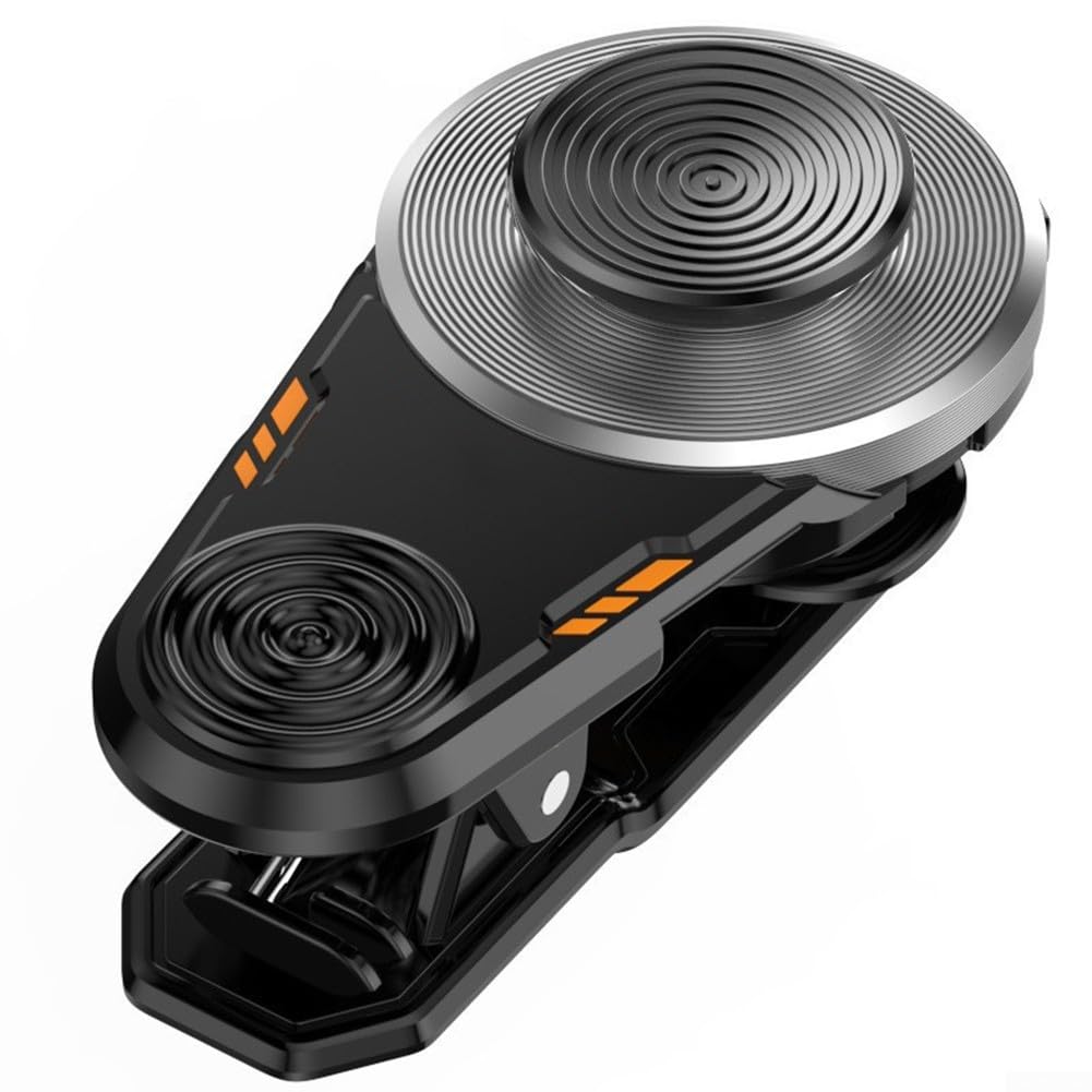 Evenoonest Tragbar für Mini-Joystick-Game-Controller für mobile Geräte | Ergonomischer ABS-Spielgriff, verbessert Kontrolle und Präzision für Action-Spiele