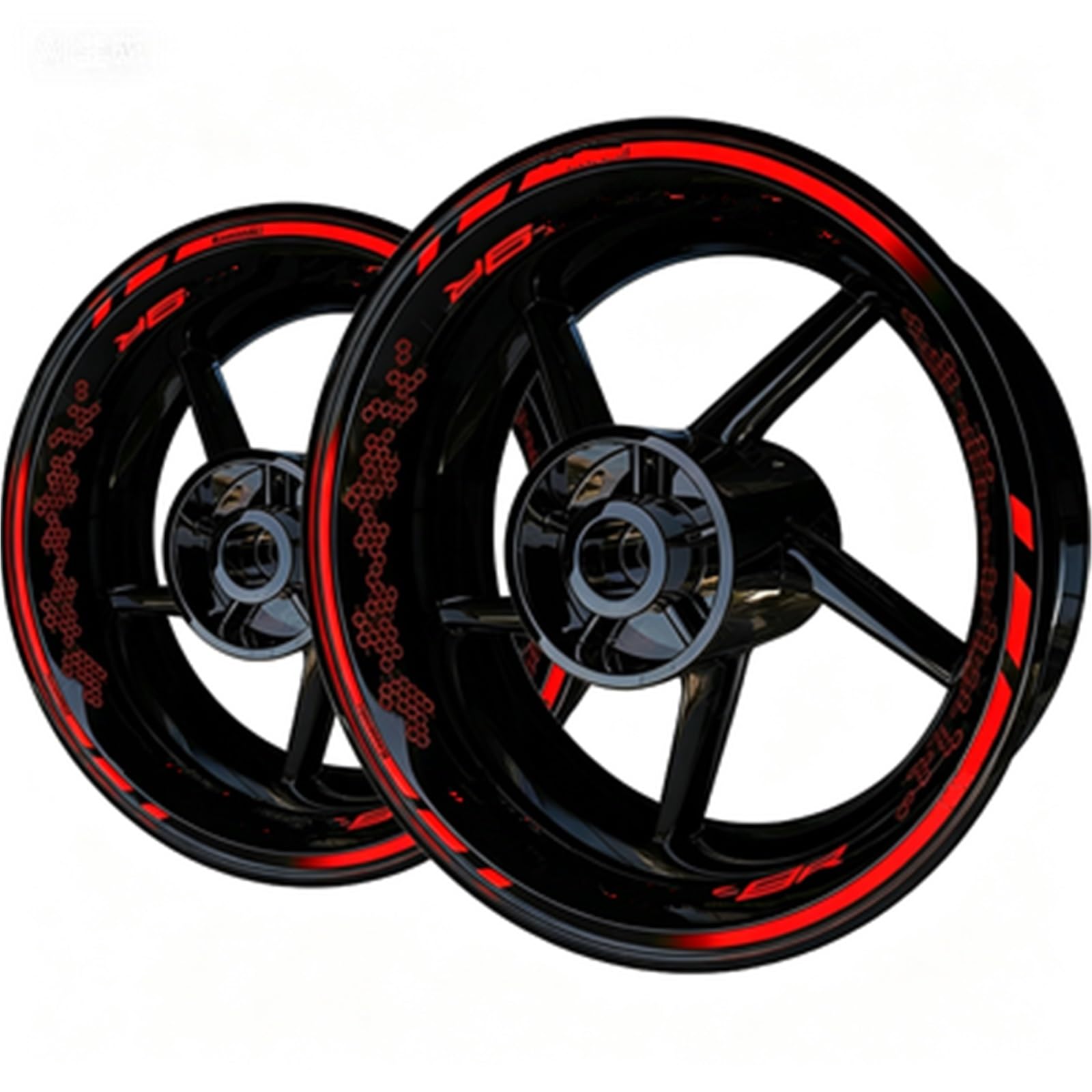 Motorcycle Reflective Wheel Rim Stripe Decal for Kawasaki for Ninja for ZX-9R