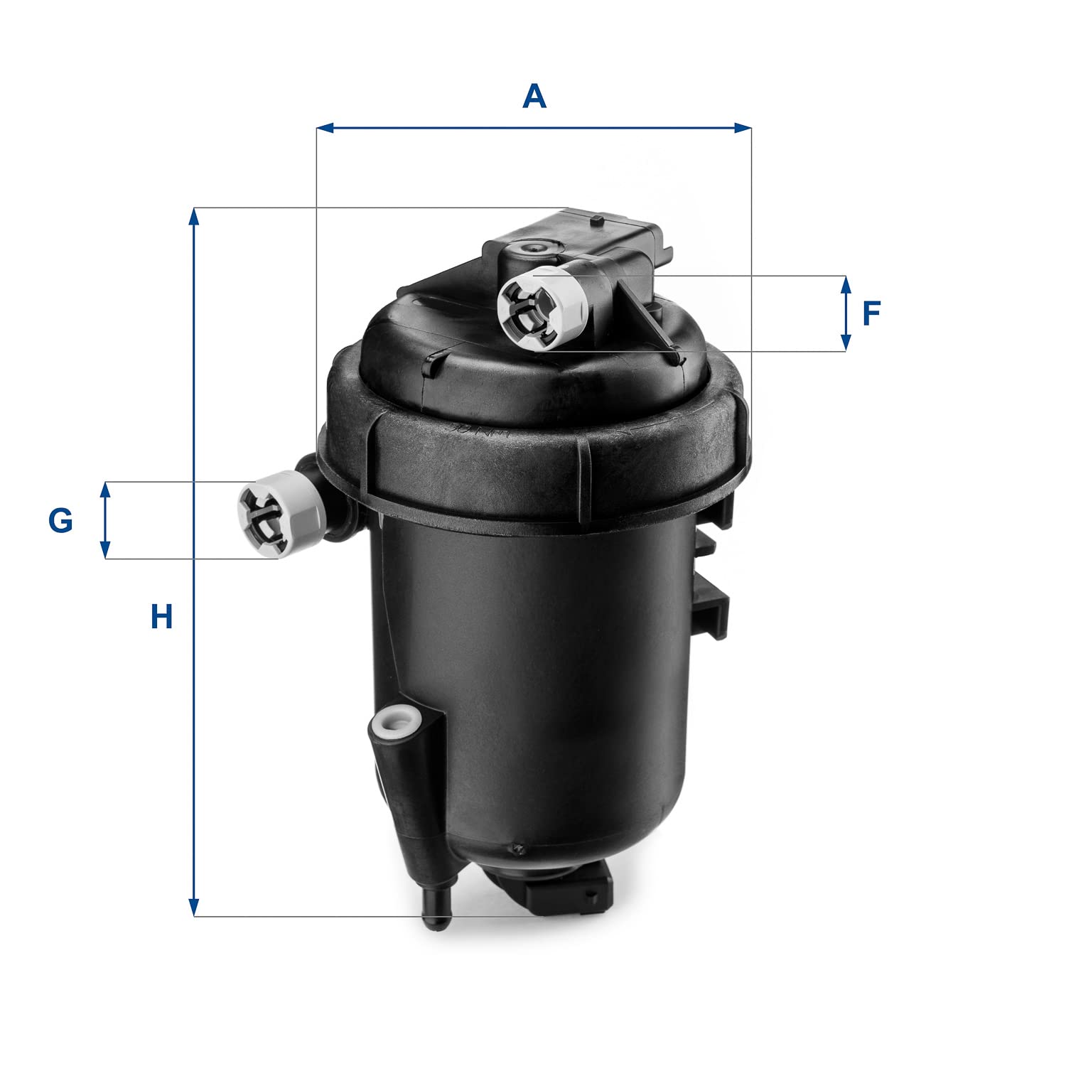 Ufi Filters 55.144.00 Filtro Gasolio