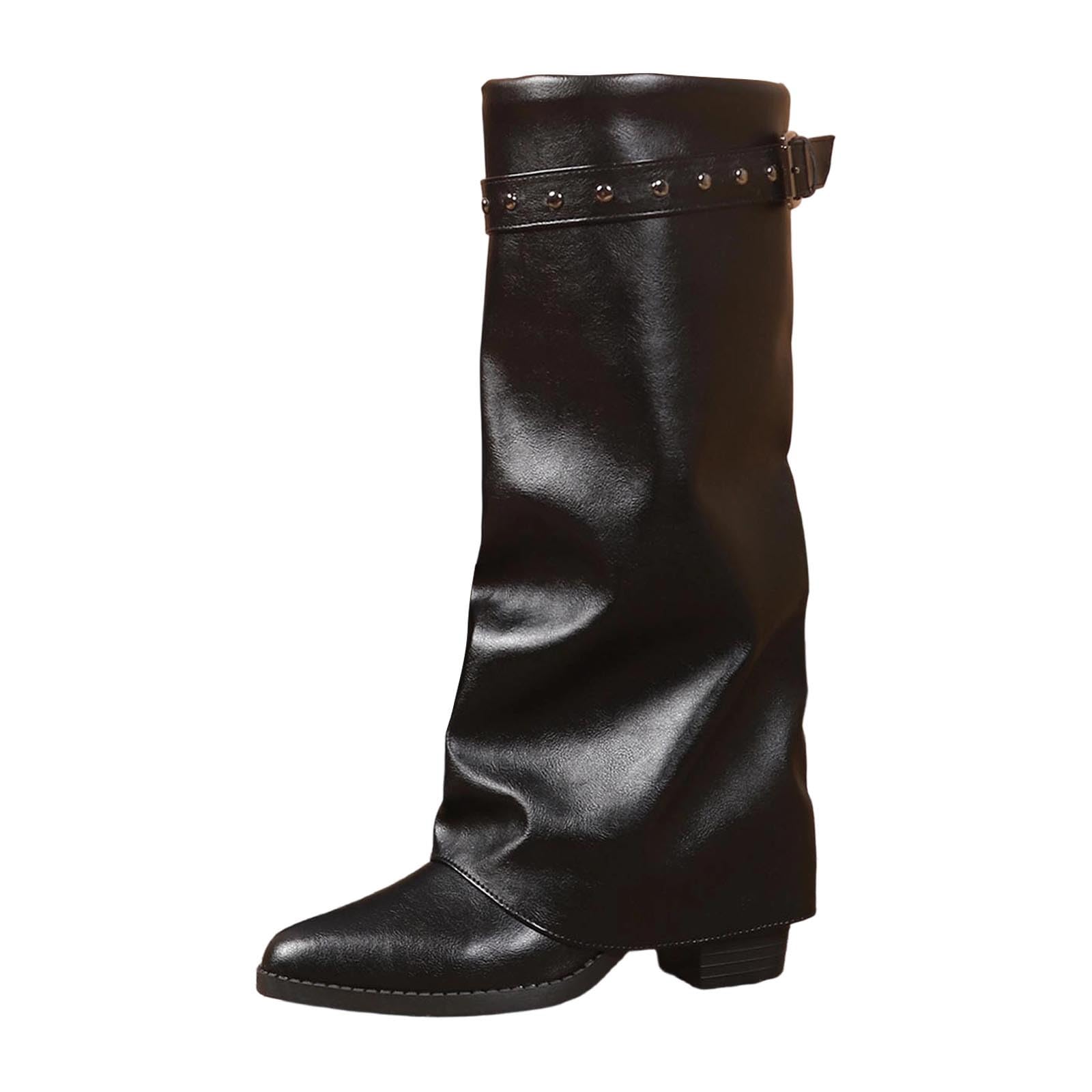 Botines antideslizantes para mujer, con estampado floral y hebilla