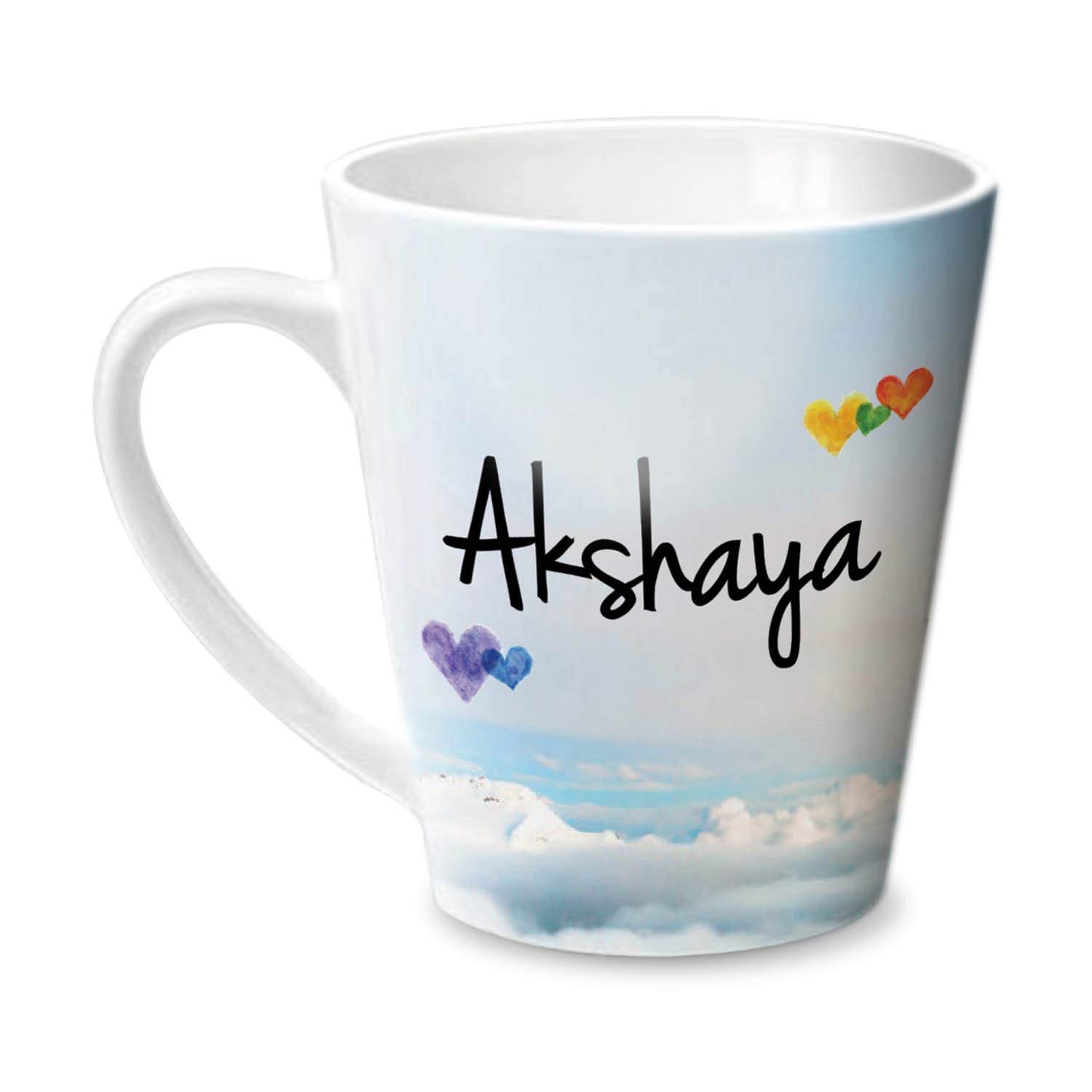 Buy Hot Muggs Simply Love You Akshaya Conical Personalised Name