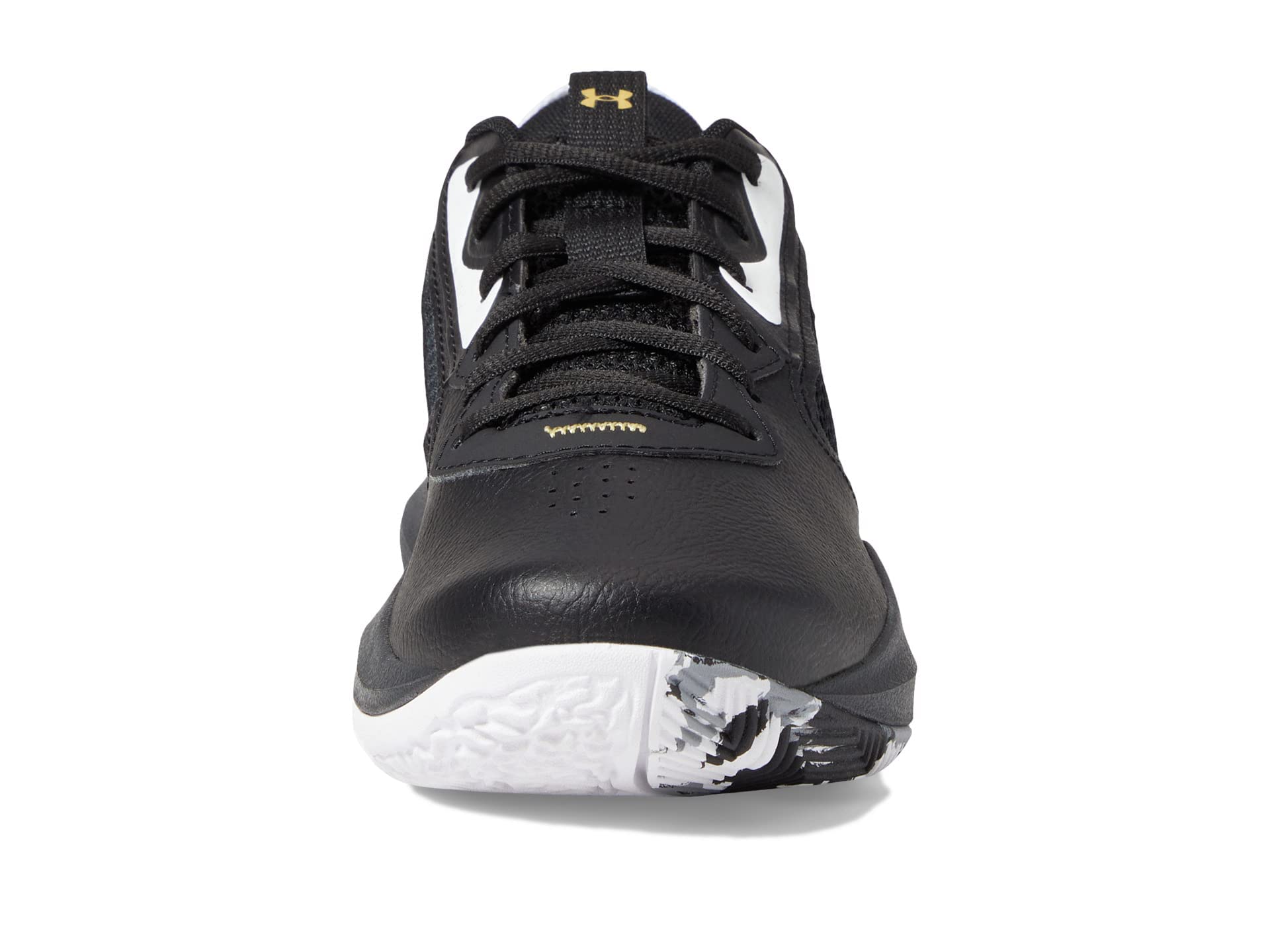 Under Armour Zapatillas de Baloncesto Unisex Grade School UA Lockdown 6 Court Performancence, Color Negro, Talla 38 EU, Negro, 38 EU