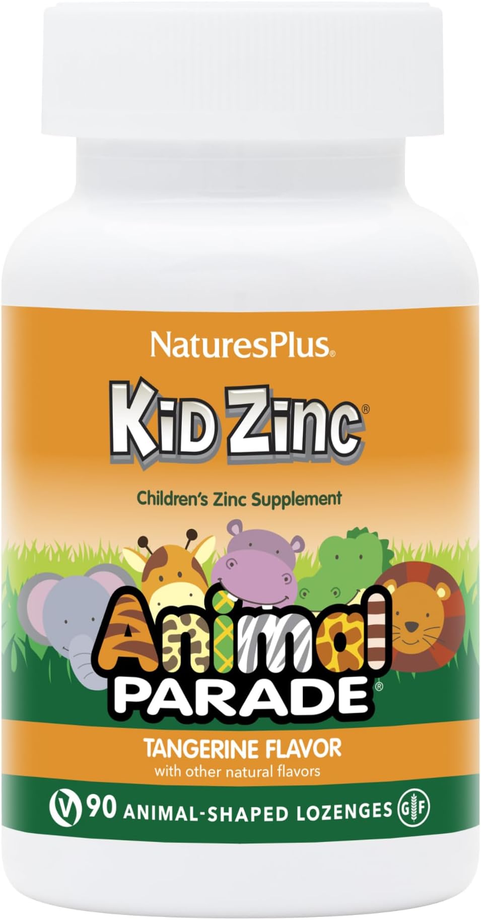 Natures Plus Kid's Animal Parade Source of Life Zinc Lozenges