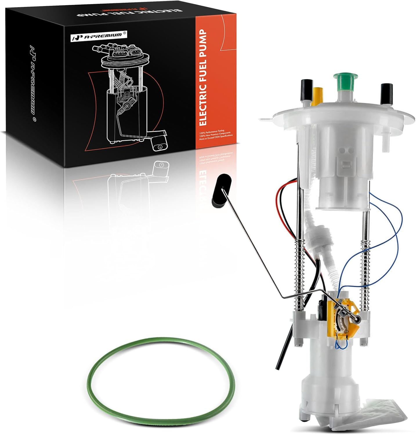 A-Premium 4 Pins Electric Fuel Pump Module Assembly with Sending Unit Compatible with Ford F-150 2004-2008 & Lincoln Mark LT 2006-2008, 4.6L 5.4L, Gas, 4 Pins