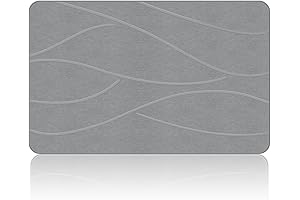 23.6×15.4 Inch Super Absorption Stone Bath Mat