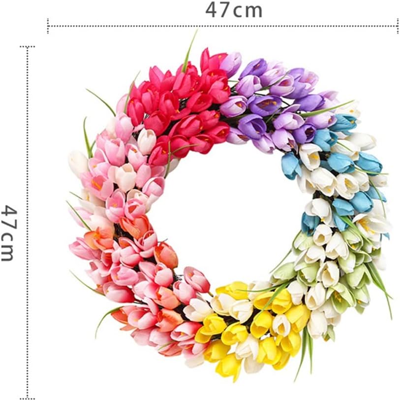 Wreath Pendant Holiday Celebration Home Door Wall Hanging Ornament