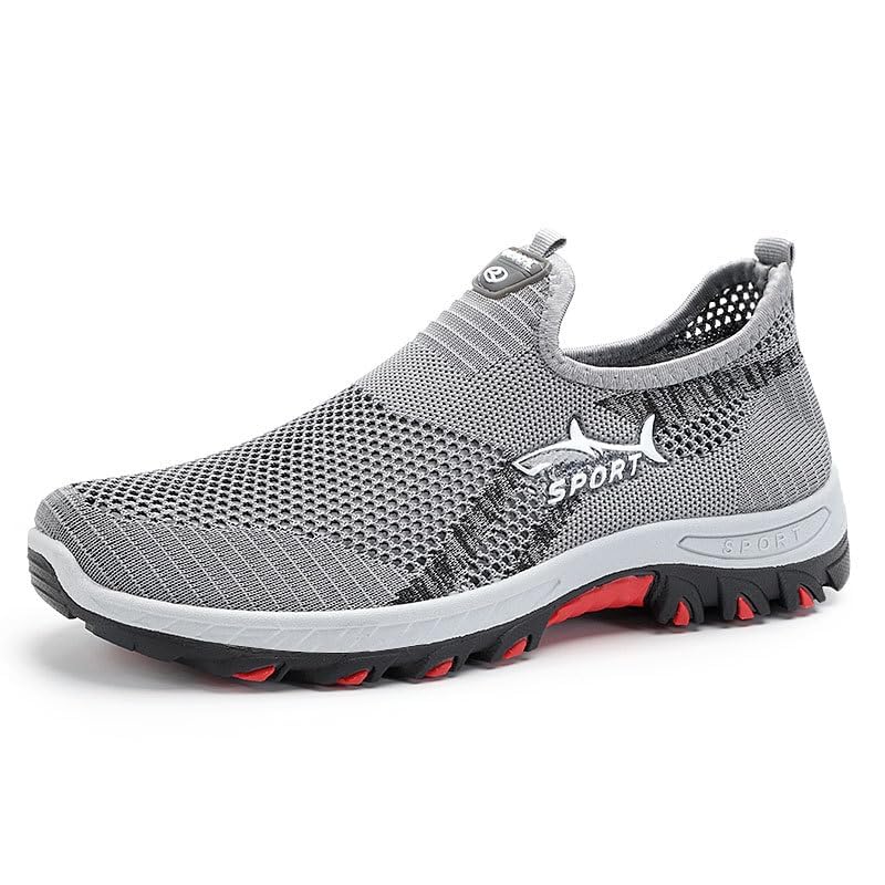 Jarv Cooling Comfort Sneaker, 0.39-1.18 in Thickness Soft Bottom Comfy Casual Anti-Slip Slip On, Breathable Walking Mesh Shoes for Men