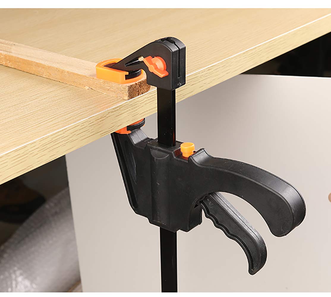 Wood Pole Clamp, Kytotech 6 Pieces of 4 Inch 100mm Powerful Quick Clamp