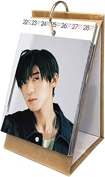 Amazon.co.jp: 目黒蓮 グッズ 2026年 卓上カレンダー 週間 54枚