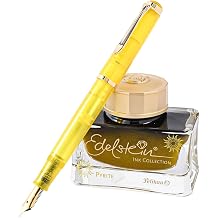 Pelikan Fountain Pen Ink Set, Classic M200, Pylite EF, Extra Fine Point, Special Product