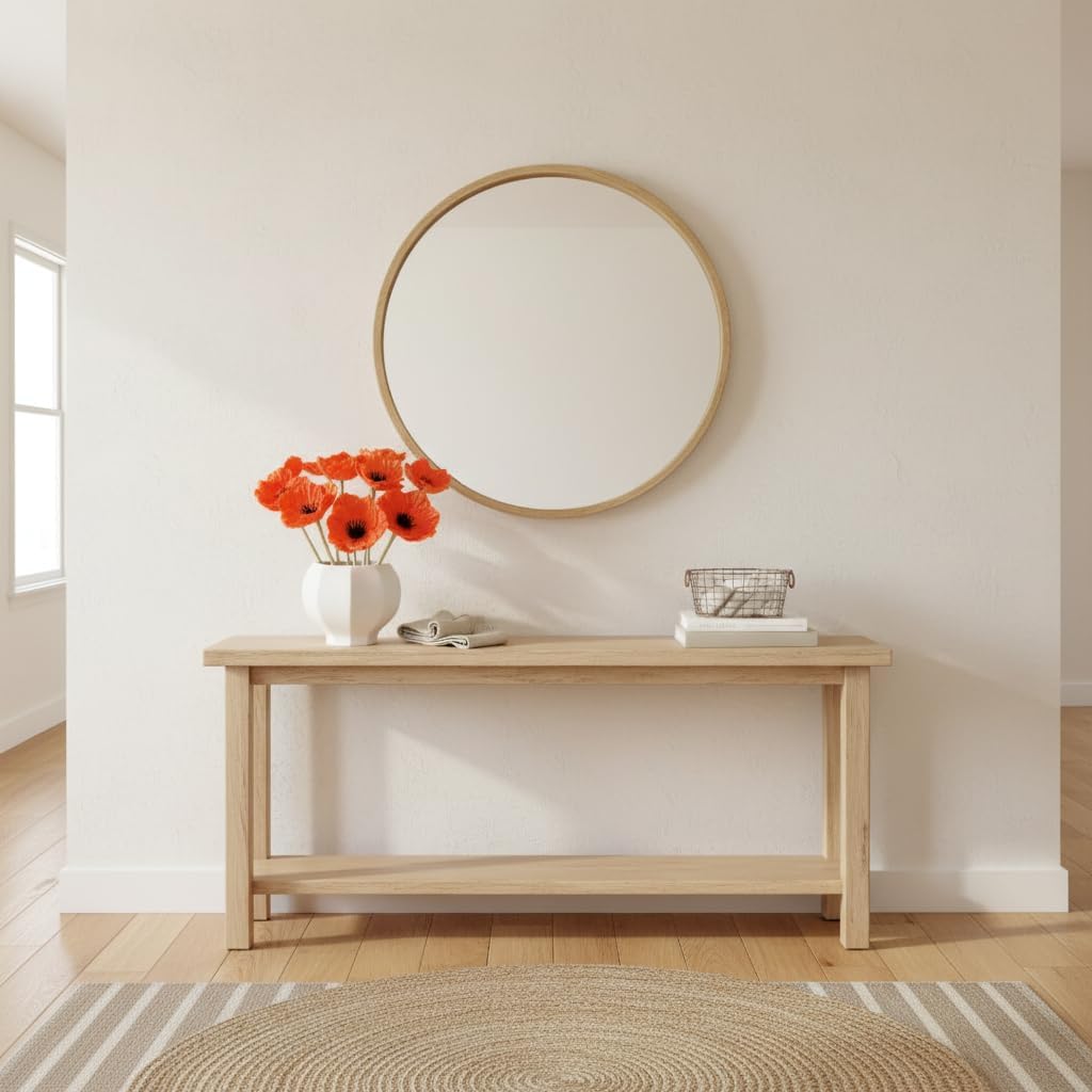 Floral Kingdom Artificial Poppy Flowers 8 Pack 10 Inch Orange – Real Touch Latex Poppies for Home Decor, Wedding Bouquets, Party Décor, Bathroom Decoration - Image 2