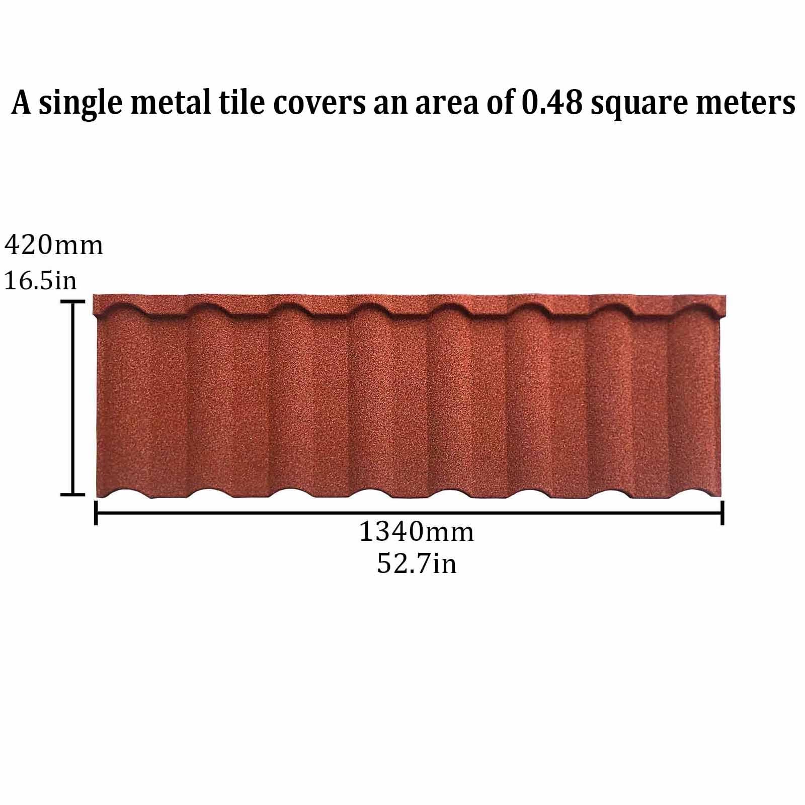 Láminas de Techo de Acero galvanizado: lámina corrugada de 52,7 x 16,5 cm, fácil de Instalar en cobertizos y Cuartos de Gas; láminas de Techo de Metal con Resina Resistentes a la Intemperie,