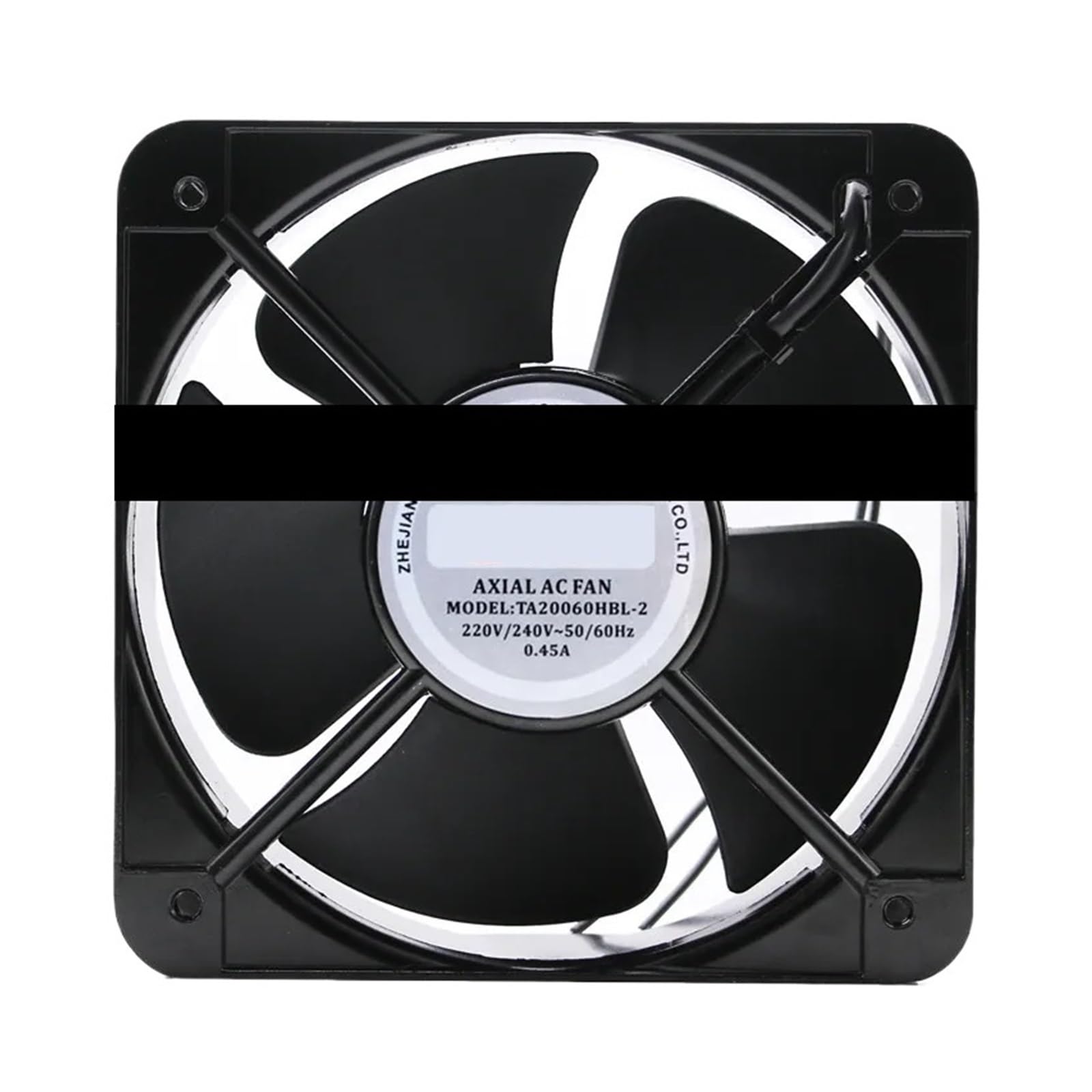 UITGVDQAT TA20060HBL-2 Server Cooling Fan AC 220V 0.45A 200x200x60mm