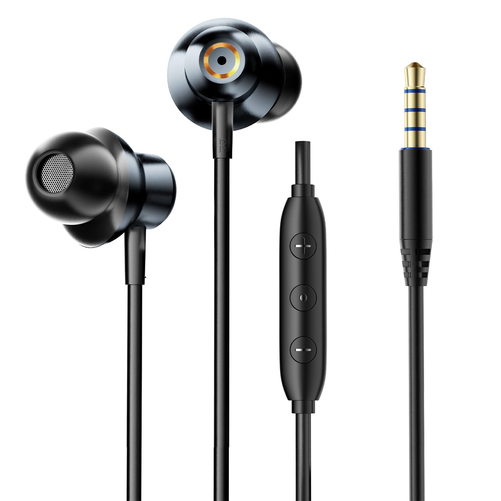 BYZMODLX Wired Earbuds with Noise Isolating Fit