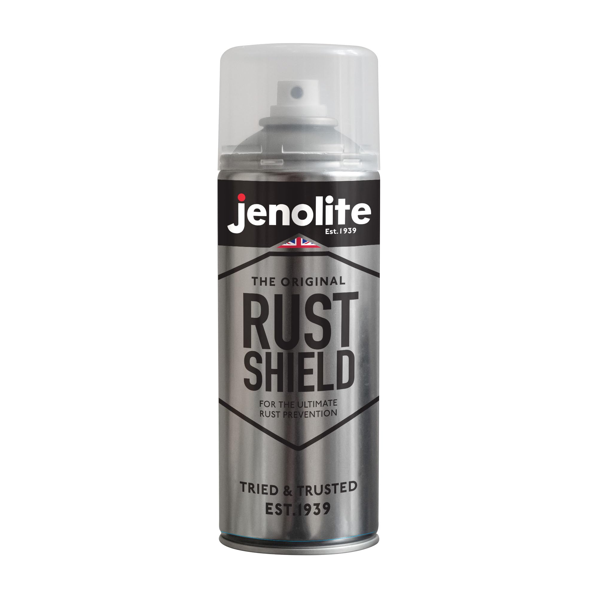 JENOLITE Rust Shield | Vernis Transparent Antirouille en Spray | 3x400ml | Protection Contre la Rouille | Idéal pour Voitures, Motos, Métal Nu, Peinture & Décorations | Résistant aux Intempéries
