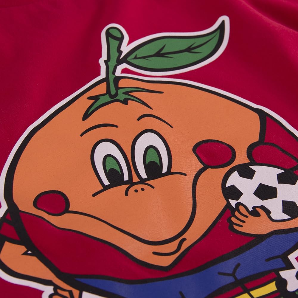 Copa - Camiseta - Hombre - Mascota Mundo España 1982 - Manga Corta - Rojo - 100% algodón - Talla XS