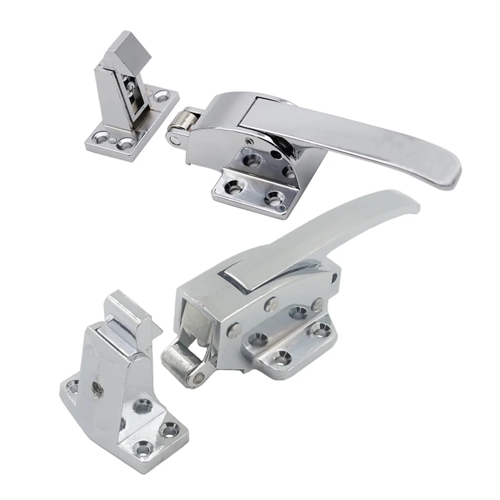CJKXPZMH Convex Door Handle Freezer Oven Hinge Cold Storage Knob Lock Latch Hardware Pull Part Industrial Plant(B)