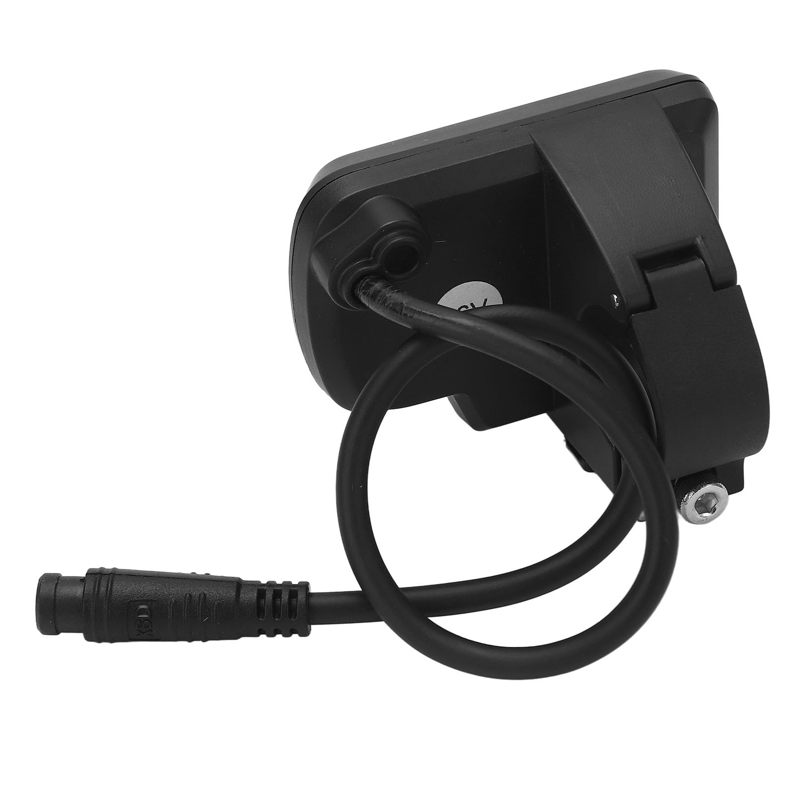 Display LCD Misuratore di velocità per Bici a Filo Impermeabile EN06 a 6 Pin, Pannello di Controllo per Bici Elettrica per Manubrio da 22,2 Mm, 24 V 36 V 48 V 60 V