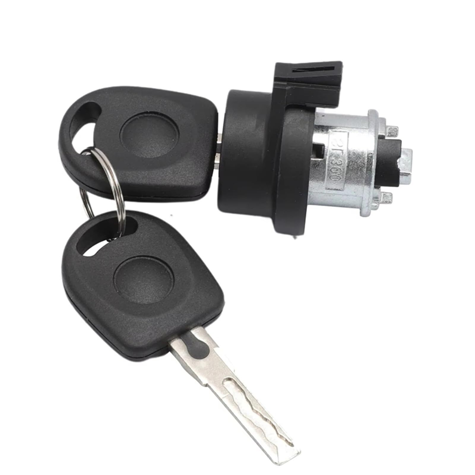 Qaliydfd One Color Ignition Lock Cylinder Compatible With Vw For T5 For Transporter 2003-2015 2 Key Ignition Steering Lock Cylinder Barrel Switch 6L0905855d 8E0905855a