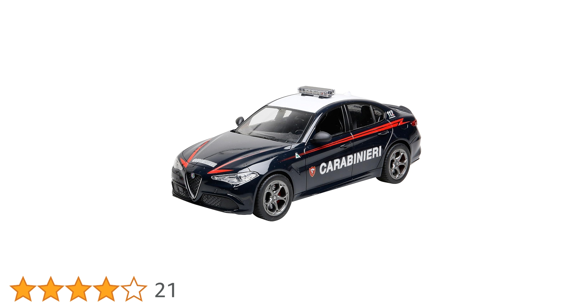 Alfa Romeo Giulia Carabinieri - 1:14 2.4 Ghz (1 Accessorie
