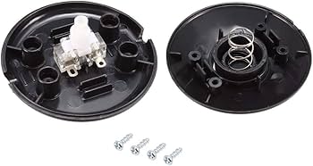 Walk Q+ JOY FOOT Sサイズ 3個セット uxcell Inline Latching Foot Pedal Push Button Switch, Round