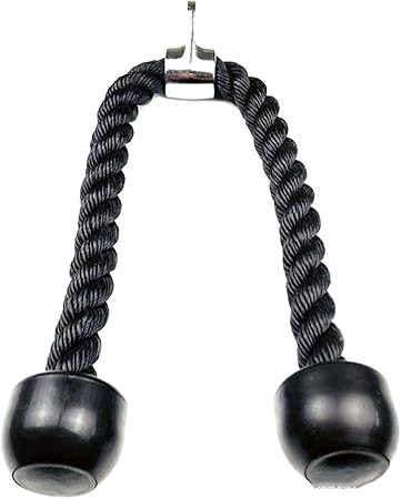 Hui Jin Tricep Rope Exercise Bands Pull Down Rope Amazon Co Uk Sports Outdoors